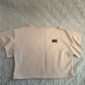 Women's Short Sleeve Tee - Cream